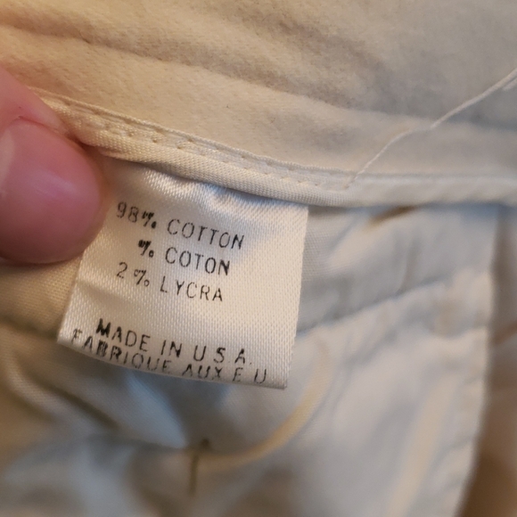 Theory Off-White Dress Pants Flare Legged Size 10 - Picture 5 of 6